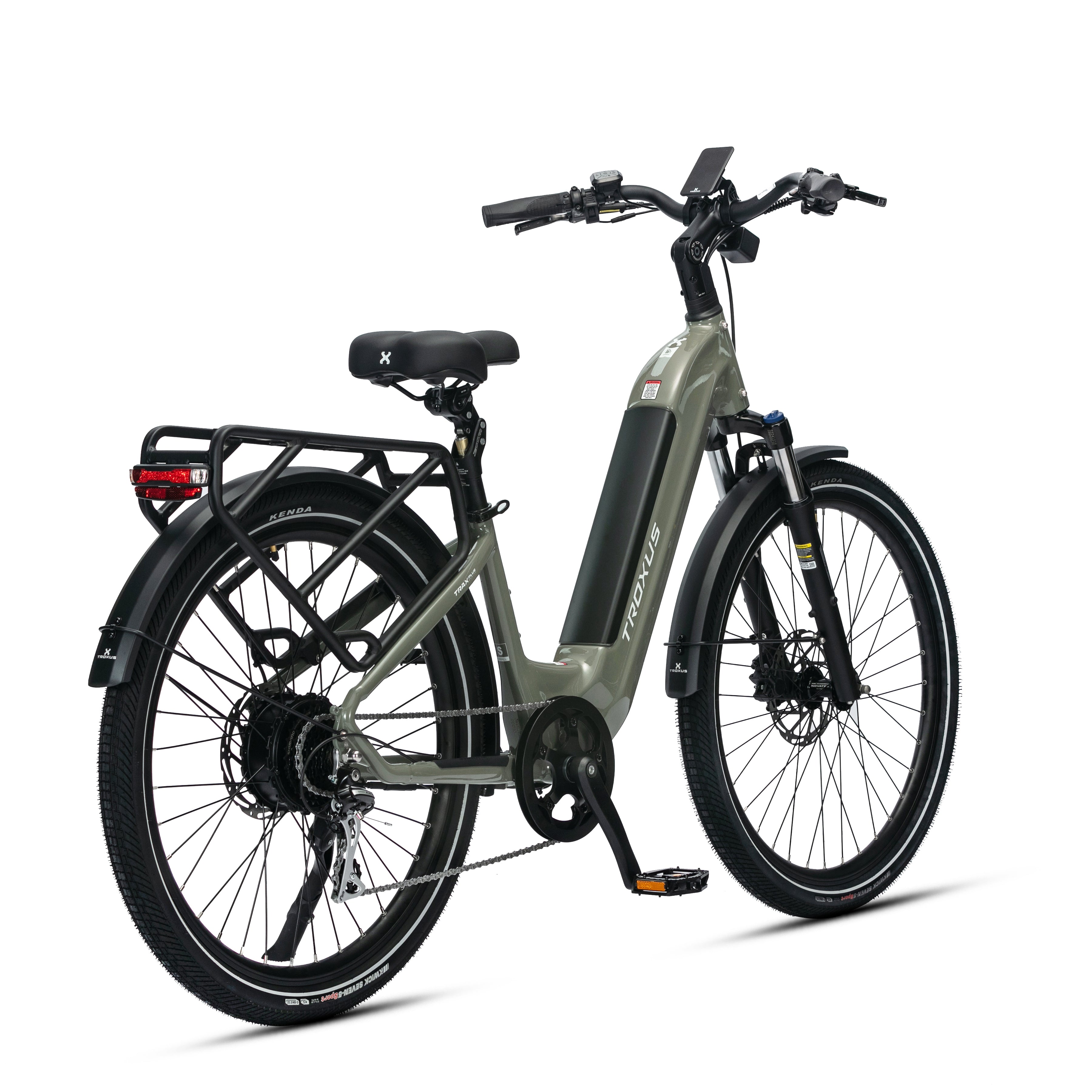Trax Plus Commuter E-Bike - 500W/15Ah PLUS-TROXUS.