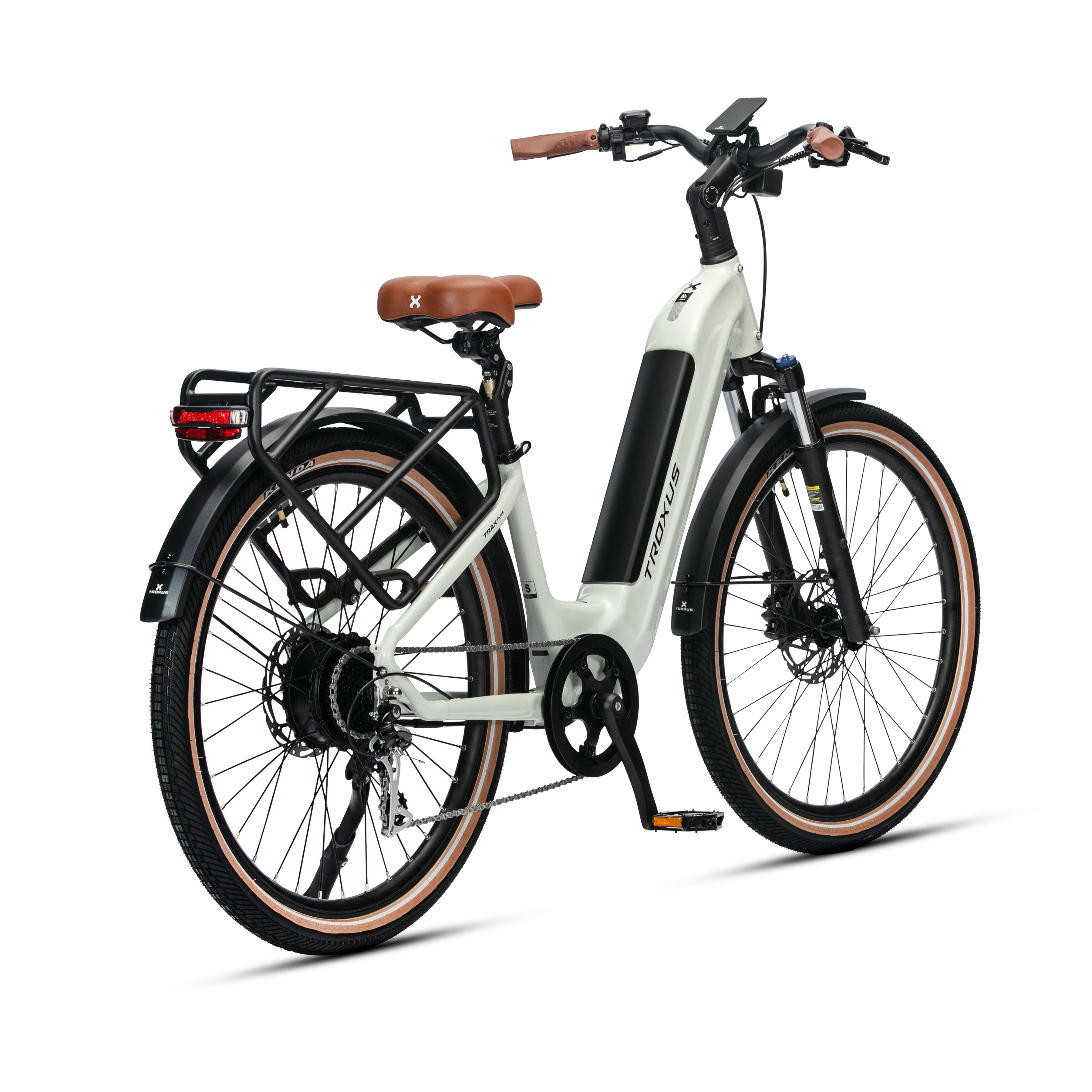 Trax Plus Commuter E-Bike - 500W/15Ah PLUS-TROXUS.