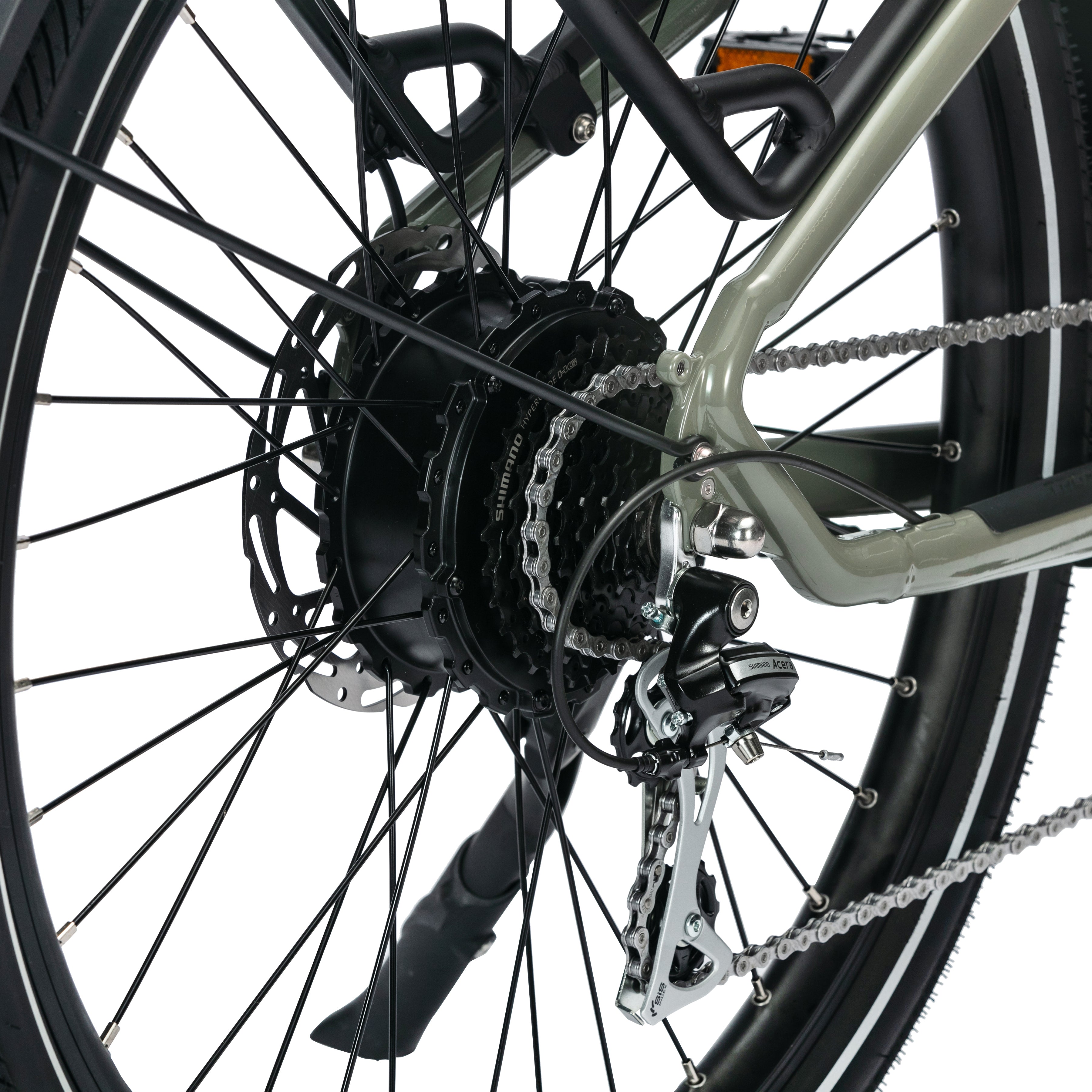 Trax Plus Commuter E-Bike - 500W/15Ah PLUS-TROXUS.