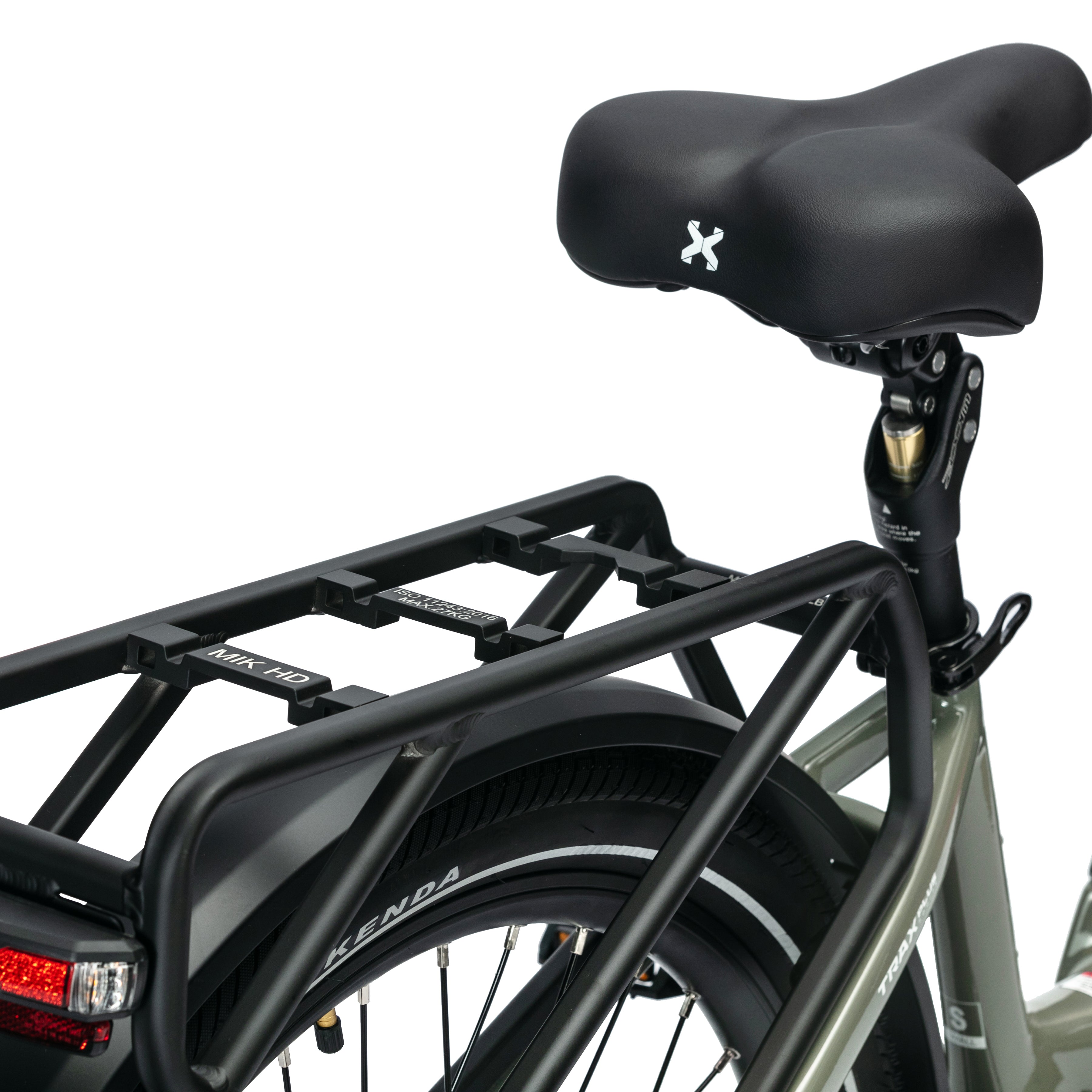 Trax Plus Commuter E-Bike - 500W/15Ah PLUS-TROXUS.