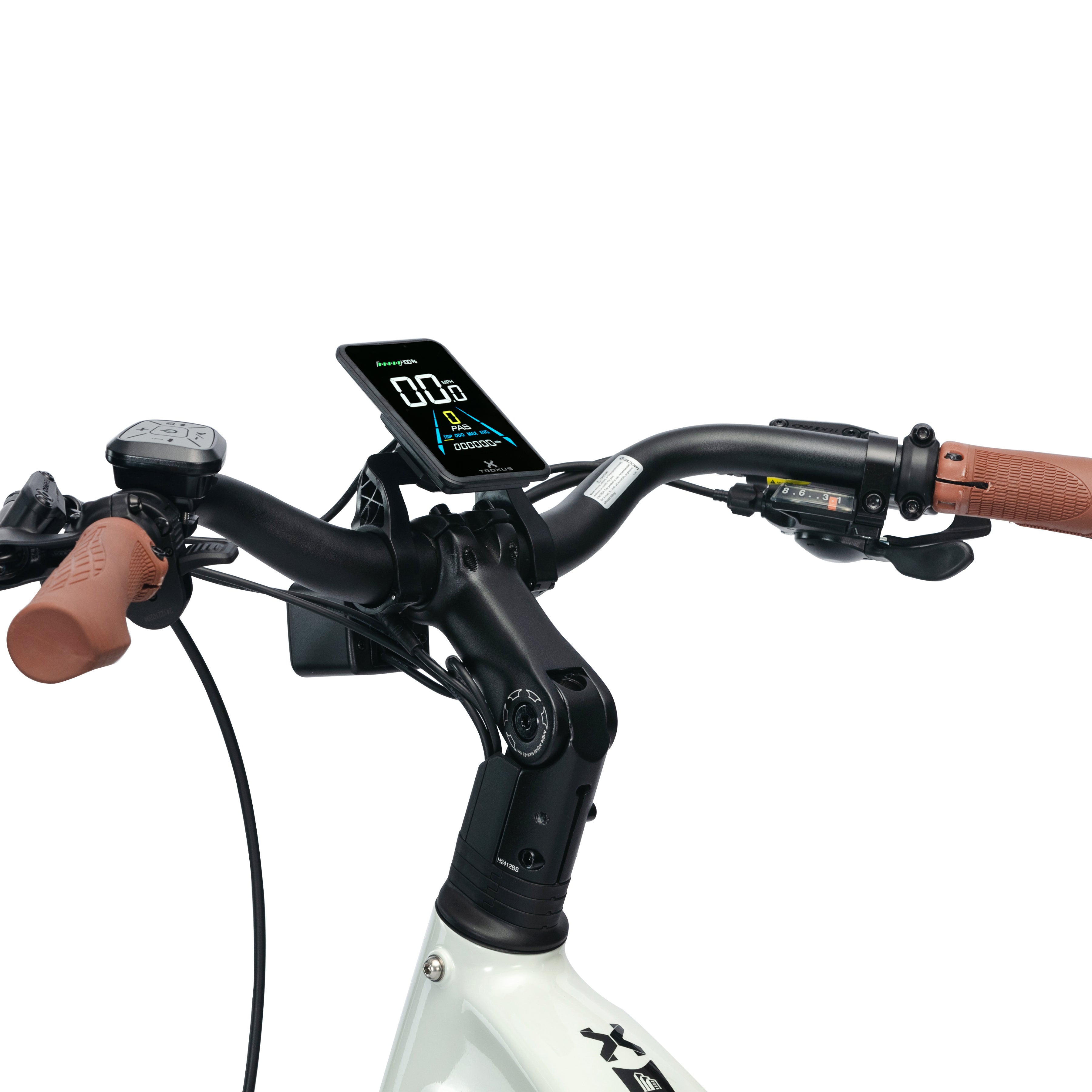 Trax Plus Commuter E-Bike - 500W/15Ah PLUS-TROXUS.