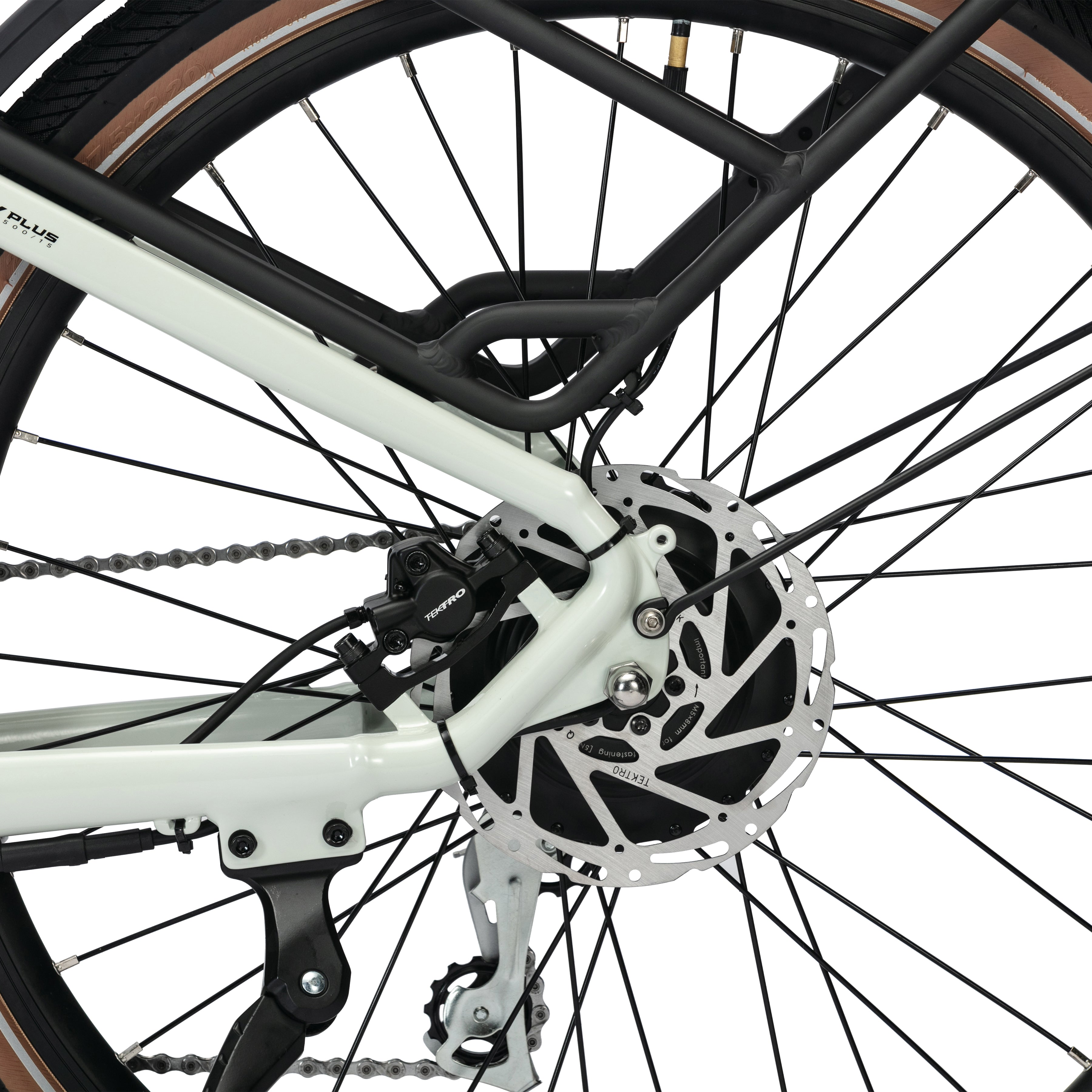 Trax Plus Commuter E-Bike - 500W/15Ah PLUS-TROXUS.