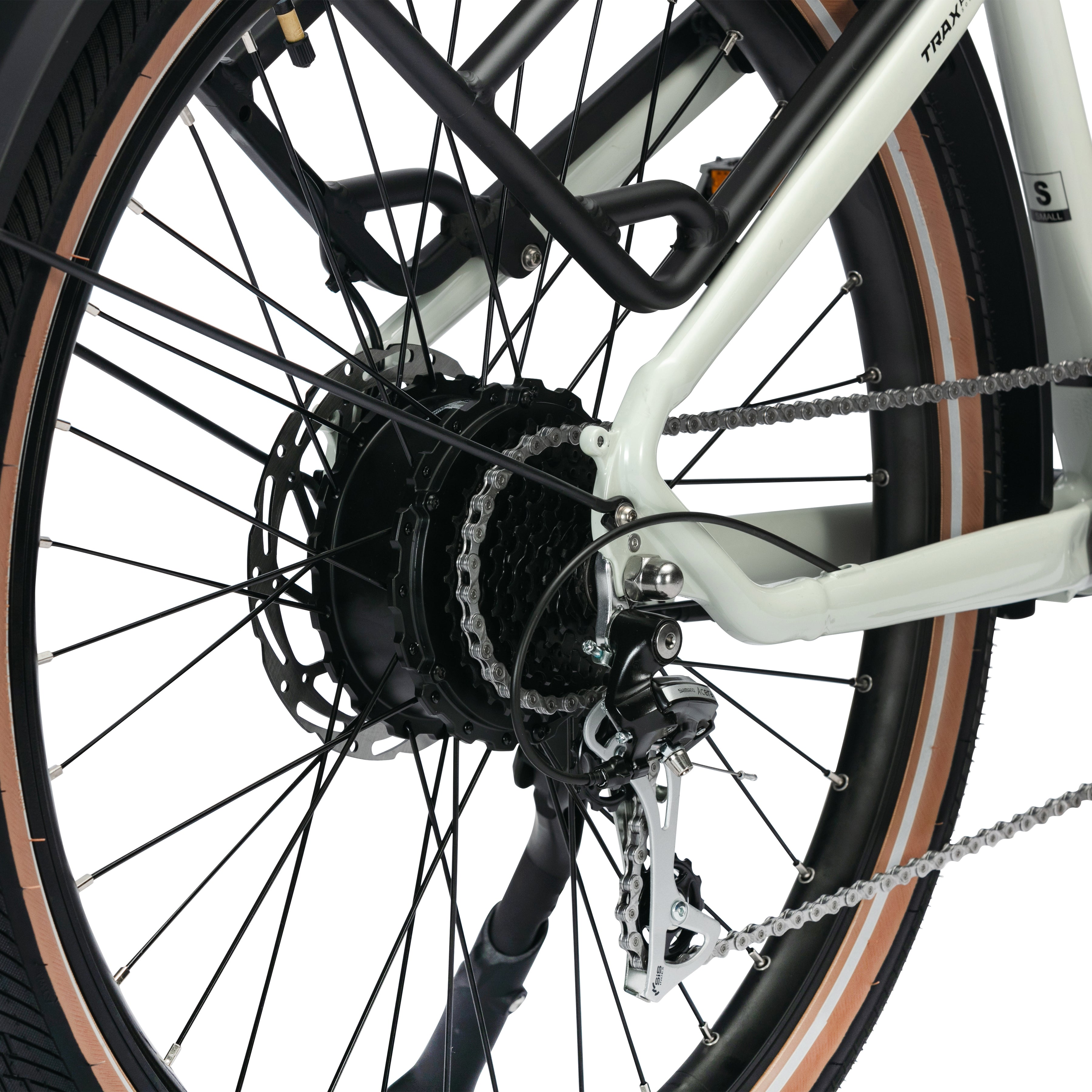 Trax Plus Commuter E-Bike - 500W/15Ah PLUS-TROXUS.