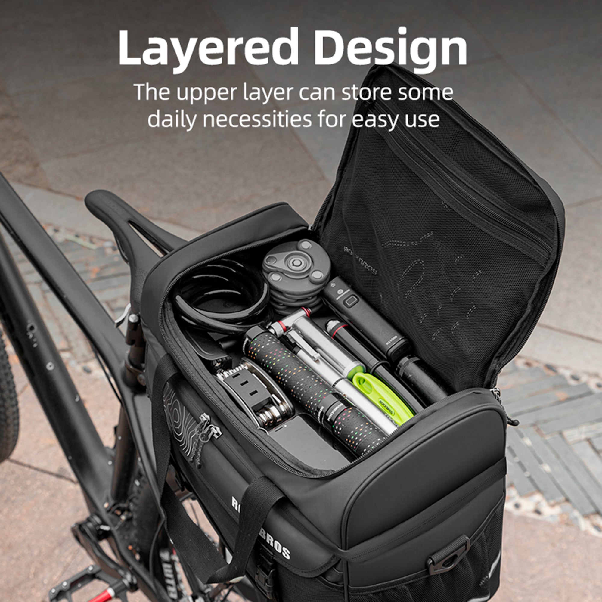 ROCKBROS Leakproof Thermal Rack Meal Bag