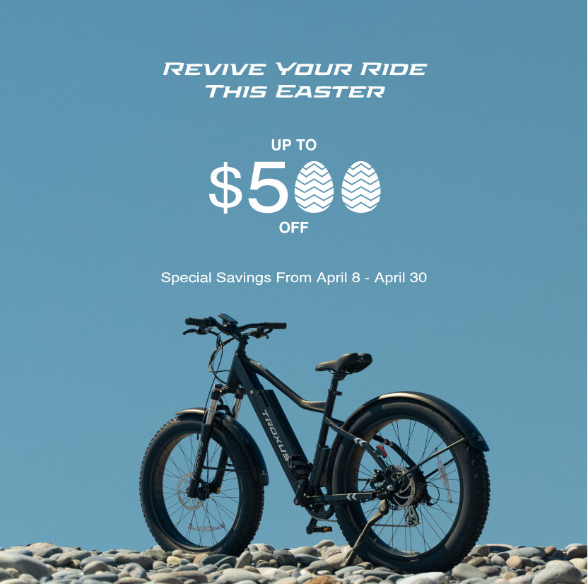 Ride into Easter 2023 with an Electric Bike