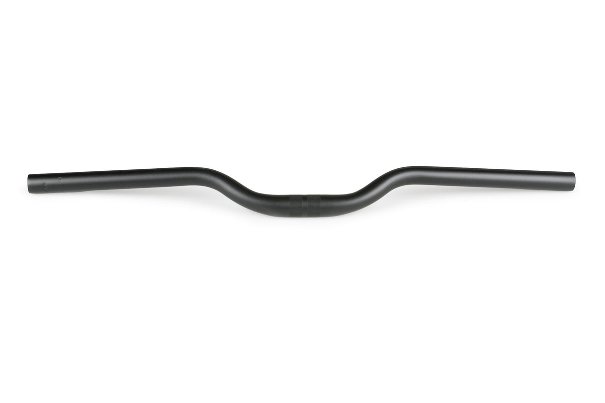 Vintage Lowrider Steel Bicycle 9" Rise V Ape Hanger Handlebar - 25.4mm Clamp - Black