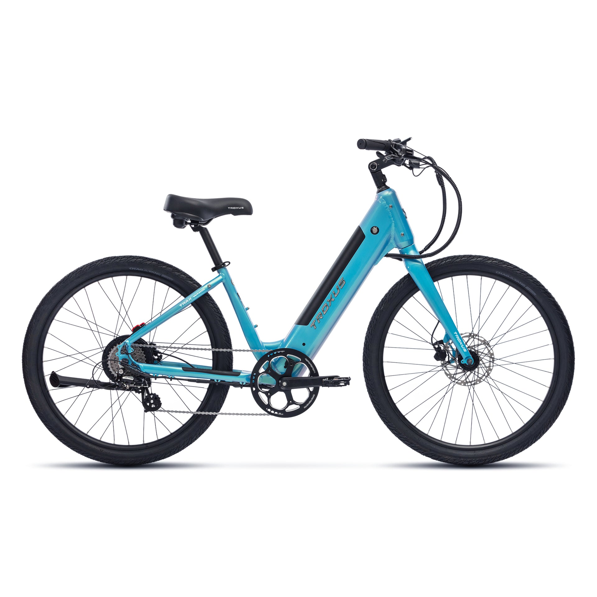 vroom electric bicycles Trax Whim iQ Electric Cruiser Bike | Easy Riding & Comfort Ebike