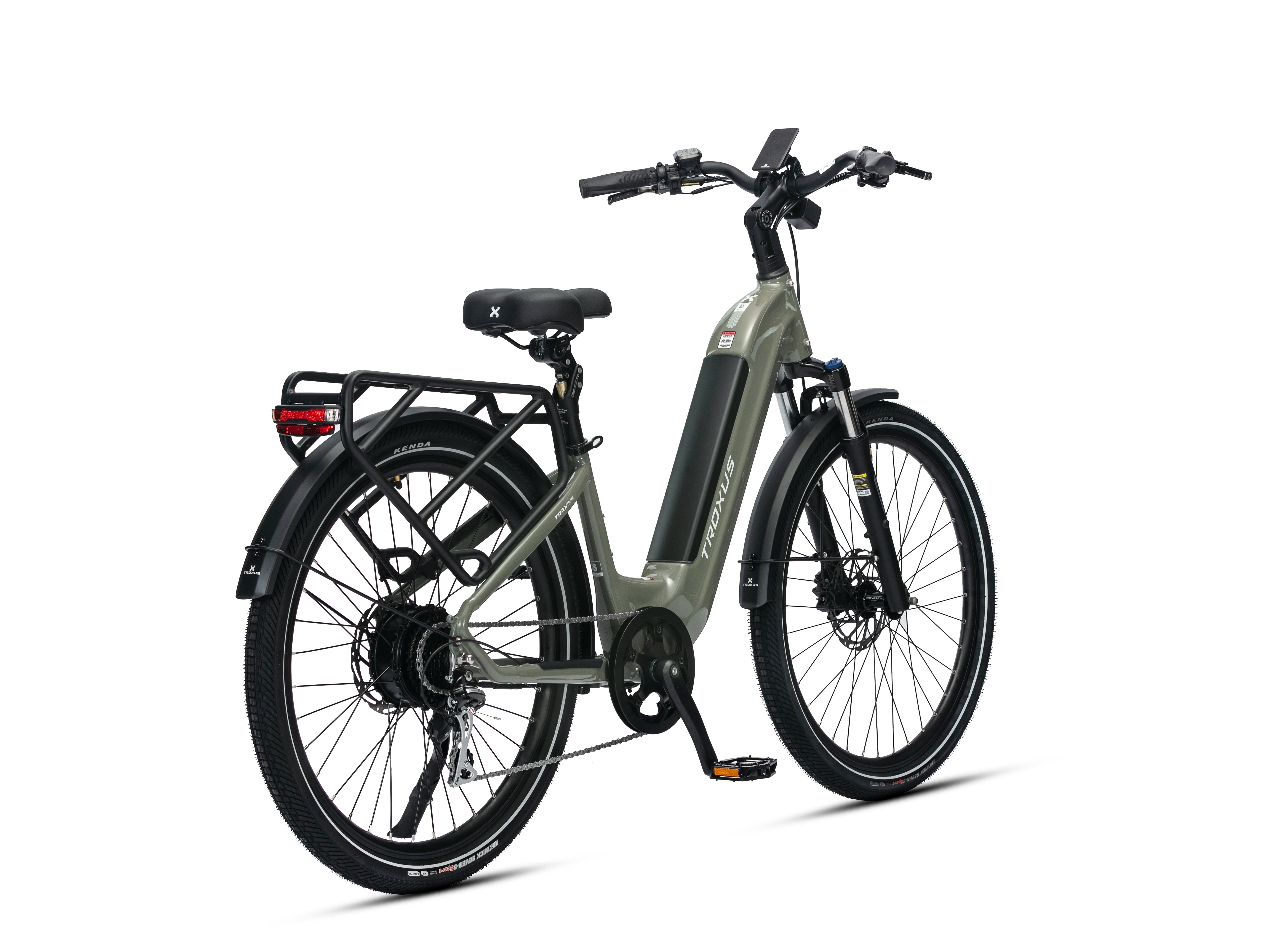 Trax Plus Commuter E-Bike - 500W/15Ah PLUS-TROXUS.