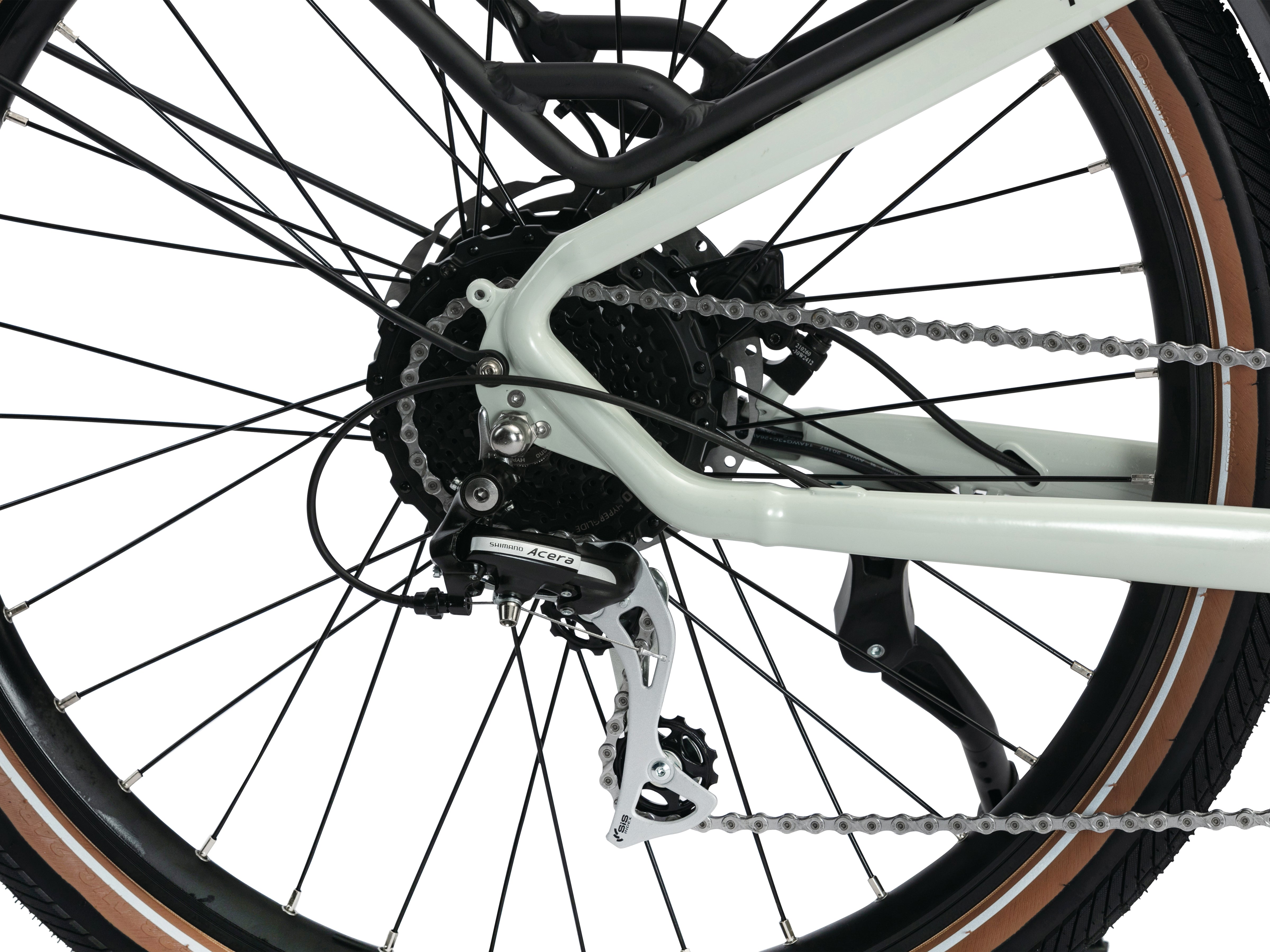 Trax Plus Commuter E-Bike - 500W/15Ah PLUS-TROXUS.
