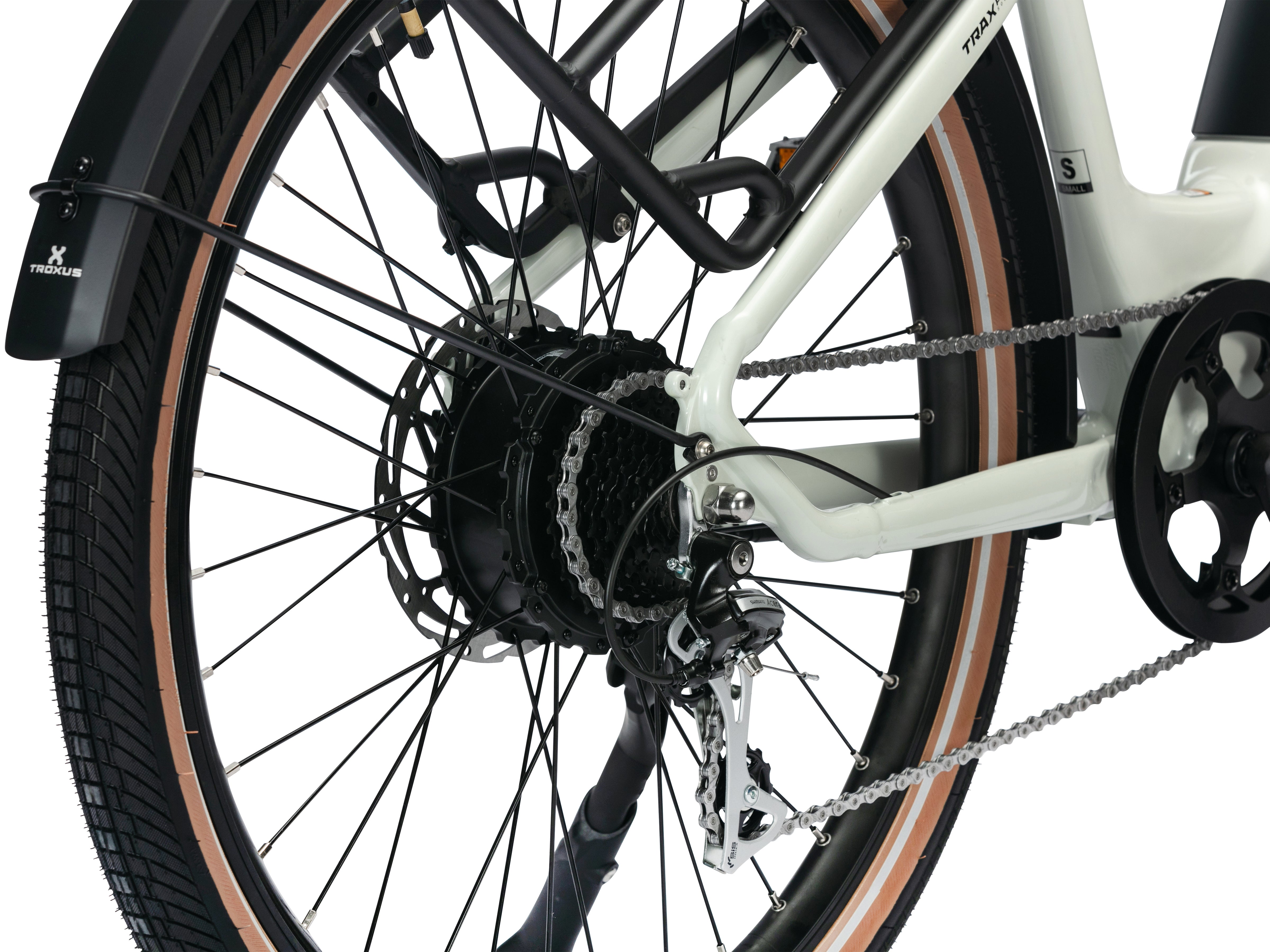 Trax Plus Commuter E-Bike - 500W/15Ah PLUS-TROXUS.