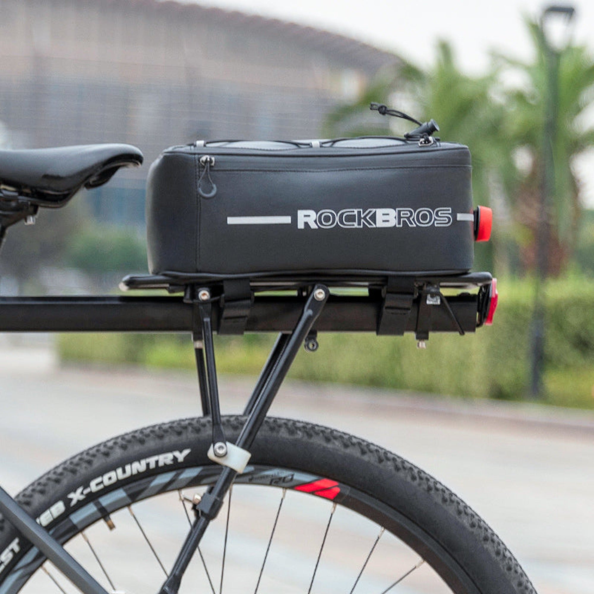 Troxus Ebike Accessories  ROCKBROS Rear Rack Carrier Bike Bag